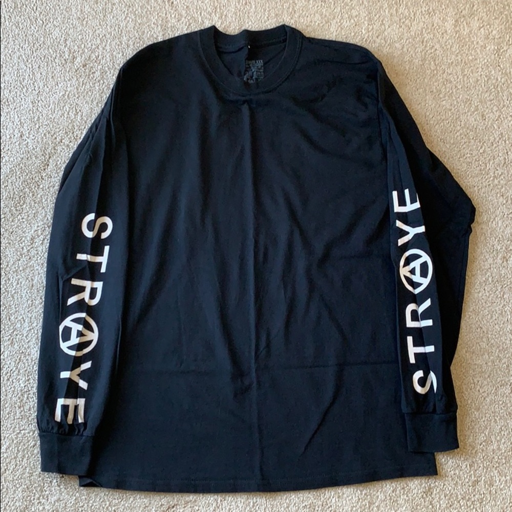 STRAYE L/S Black Adult Medium